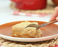 Torta de brigadeiro de paçoca