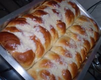 Rosca de canela e passas da Lú