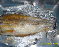 Peixe de forno recheado