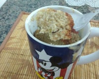 Bolo de caneca de Banana