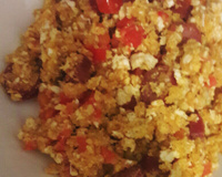 Farofa de ovo simples