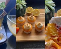 Cupcake de limão siciliano delicioso SEM LACTOSE: os intolerantes ao açúcar do leite estão viciados nessa receita