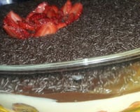 Bombom gigante de morango