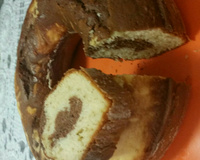 Bolo mesclado da Rithinha