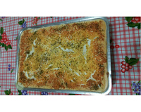 Lanche de forno delicioso