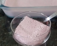 Mousse de suco de uva integral