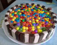 Pavê irresistível de Bis e sorvete