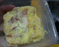 Ovo frito no microondas