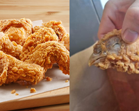 Uma surpresa nada agradável: cliente pede frango frito em fast food e recebe cabeça de galinha pelo delivery