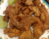 Isca de frango de boteco