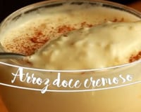 Arroz doce cremoso da Taquette