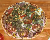 Massa de pizza deliciosa e fácil