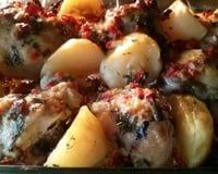 Coxinha de frango ao forno