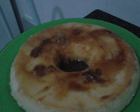 Pudim de leite com sintonia (castanha de caju com canela)