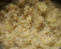 Purê de  batata doce