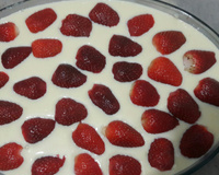 Torta Gelada de Morango