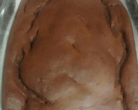 Bolo de cacau e biomassa de banana verde