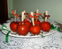 Maçã do Amor de Cristal