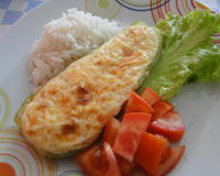 Abobrinhas recheadas