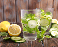 Água detox para emagrecer!