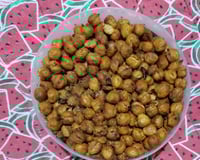 Snack de grão-de-bico