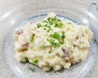 Risoto de palmito cremoso