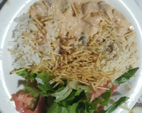 Estrogonofe de frango cremoso com requeijão