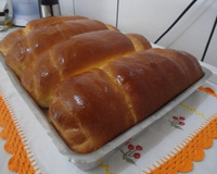 Pão caseiro da Cláudia