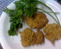 Bifes de carne moída