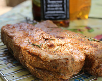 Picanha suina à Jack Daniels
