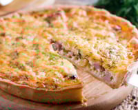 Torta de Presunto e Queijo