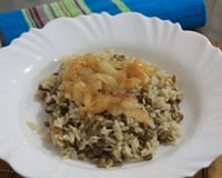 Arroz com Lentilha à moda Síria