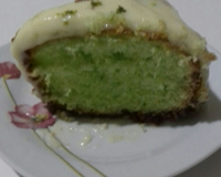 Bolo verde de limão