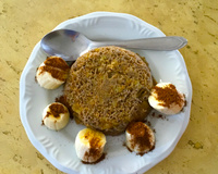 Bolinho de banana pequeno fácil de fazer