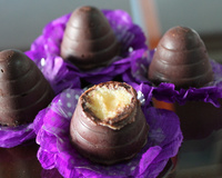 Trufa de gelatina de maracujá