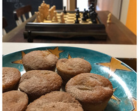 Bolo de maçã e canela