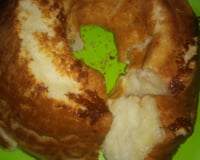 Bolo de aipim com coco, feito com polvilho doce