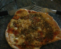Pizza de frigideira rápida