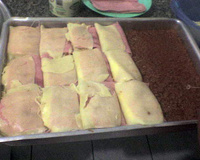 Macarrão escondidinho da Tyvinha