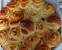 Pão de caracol caseiro