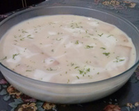 Pavê rápido de limão e brigadeiro branco