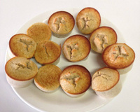 Cupcake proteico de aveia fit