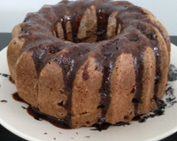 Bolo de microondas de chocolate