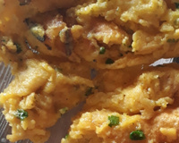 Omelete com farinha de trigo