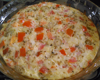 Omelete de forno sem óleo