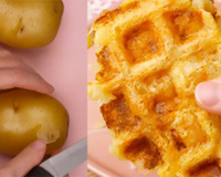 Waffle sem farinha de trigo, sem maisena e sem ovo: receita viral feita com ingrediente inusitado é deliciosa