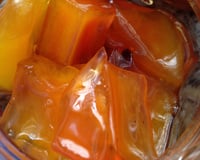 Doce de mamão verde em cubinhos