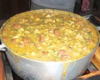 Dobradinha com feijão branco do Caniato