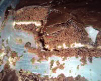 Cobertura para bolo de chocolate (casquinha)