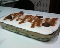 Pavê de bolacha de chocolate